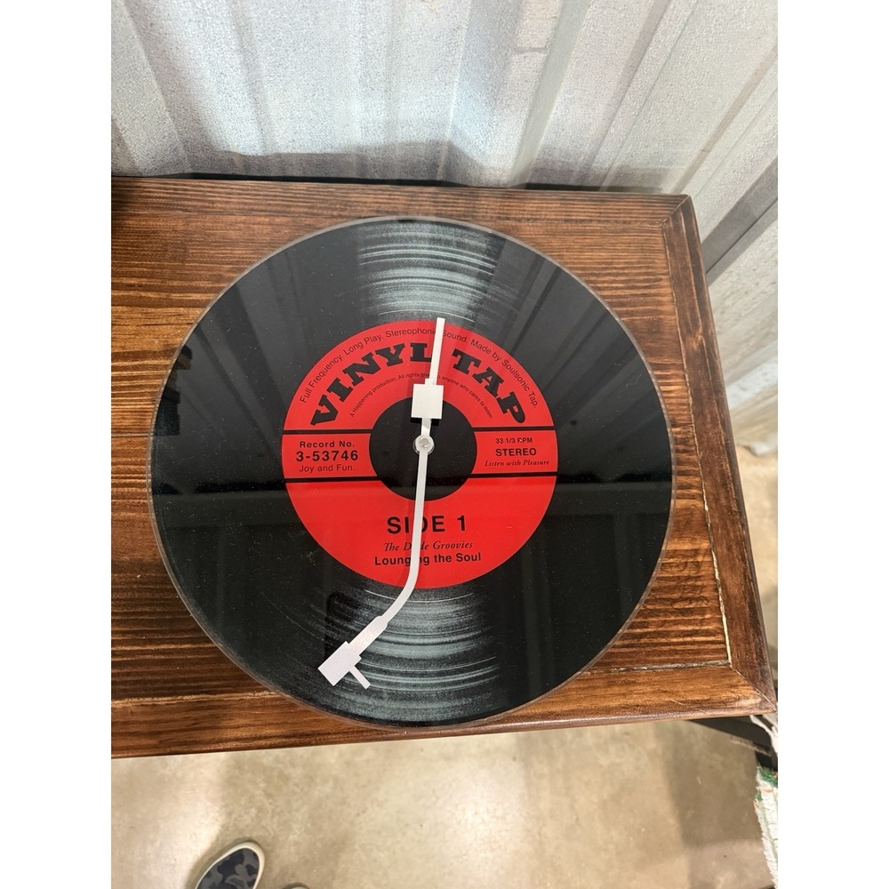 VINYL TAP Record Clock Tested A Must for Every Record Lover Glass